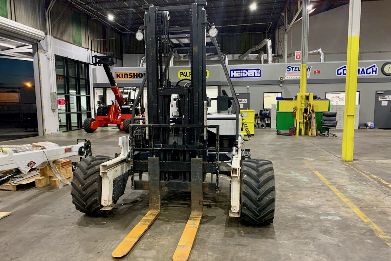 Used Prowler P55R XReach 144HT piggyback forklift for sale or rent FL001