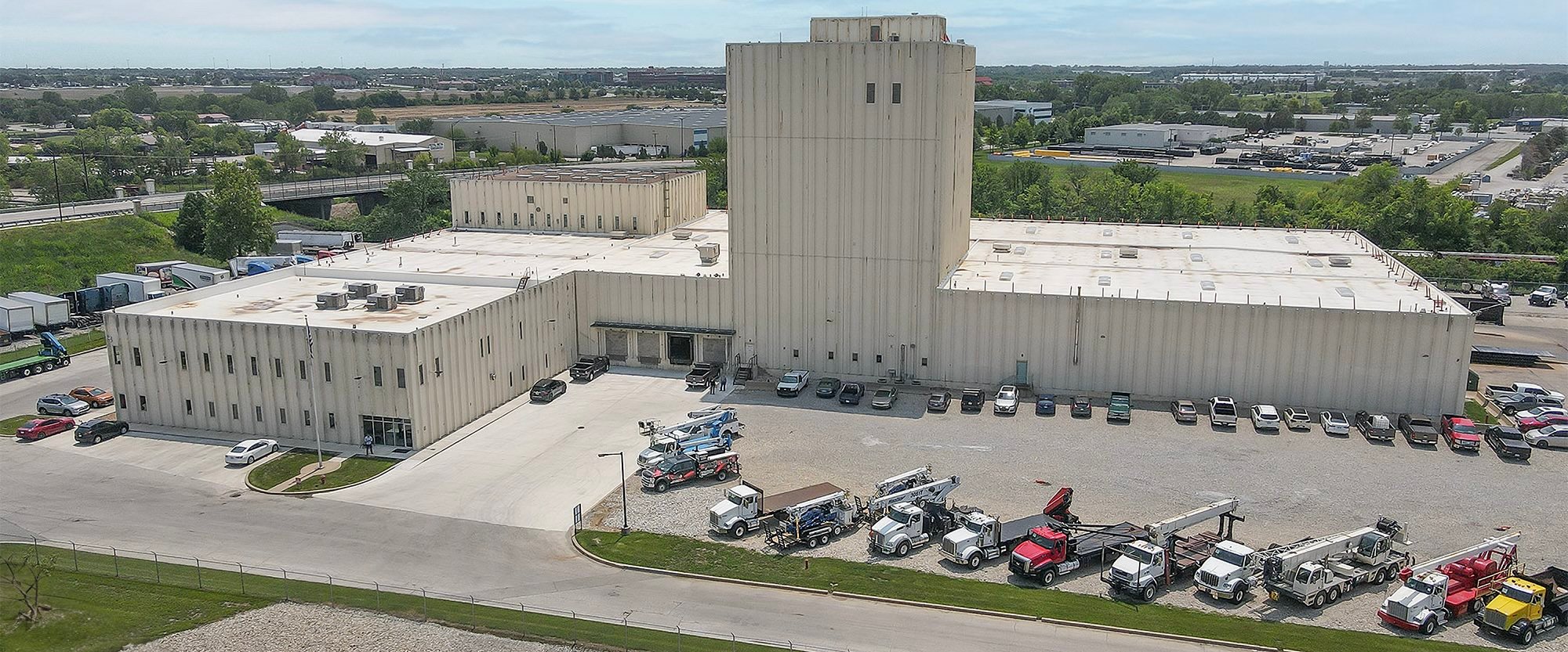 CraneWorks Olathe aerial shot